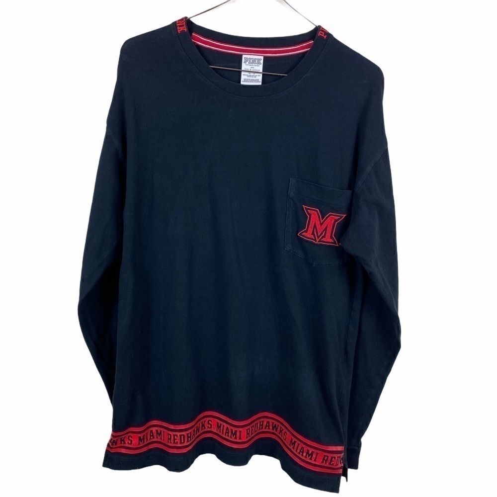 PINK Victoria’s Secret Miami OH Redhawks Shirt